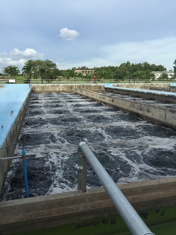 タイのパタヤ下水処理場