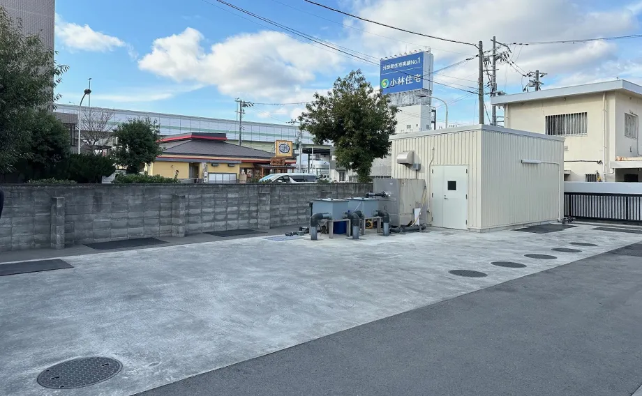 タコ加工工場の排水処理改善01