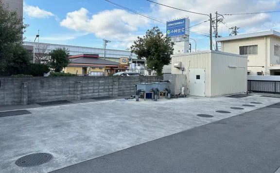 タコ加工工場の排水処理改善事例